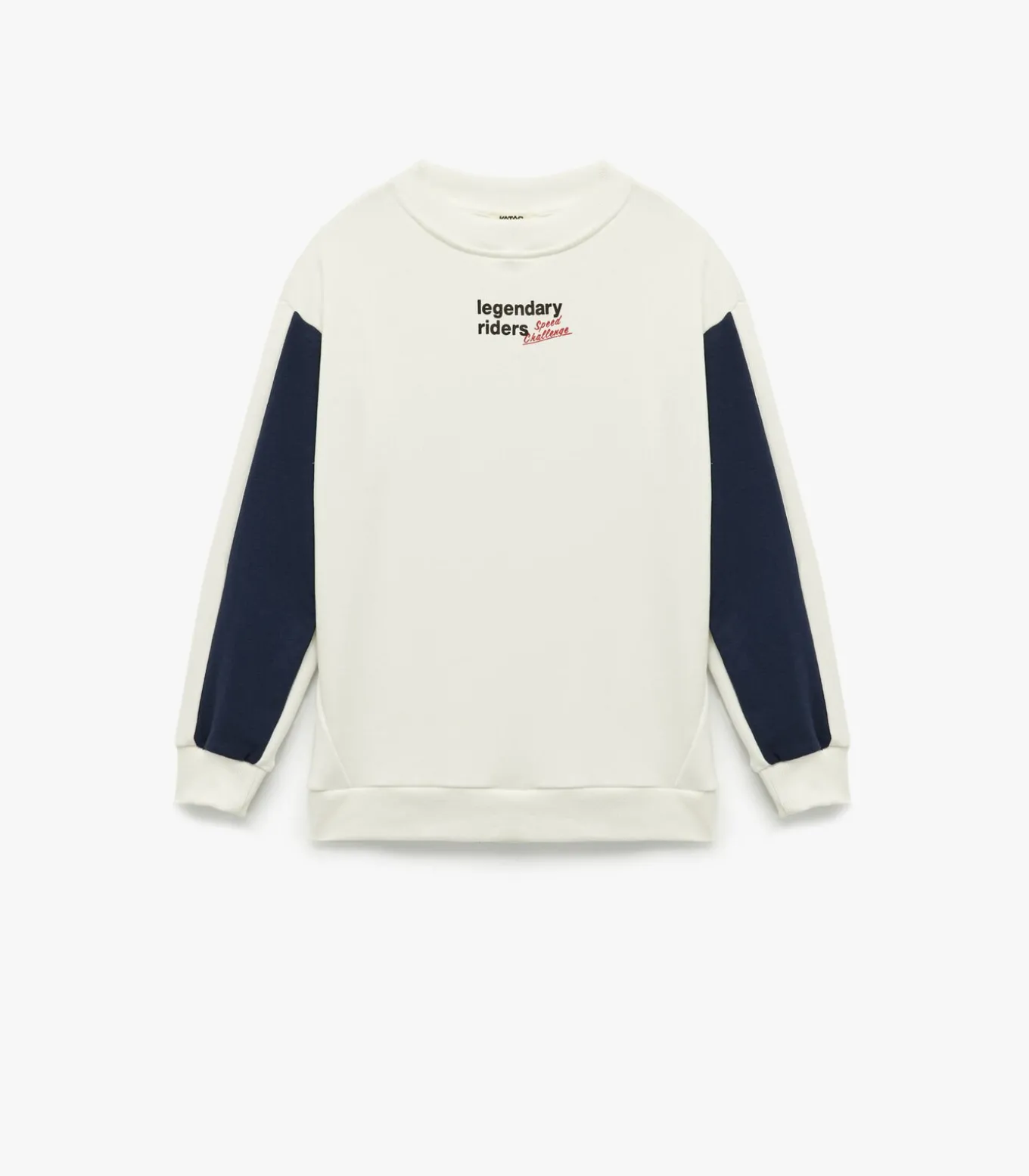 Oversized sweatshirt met print