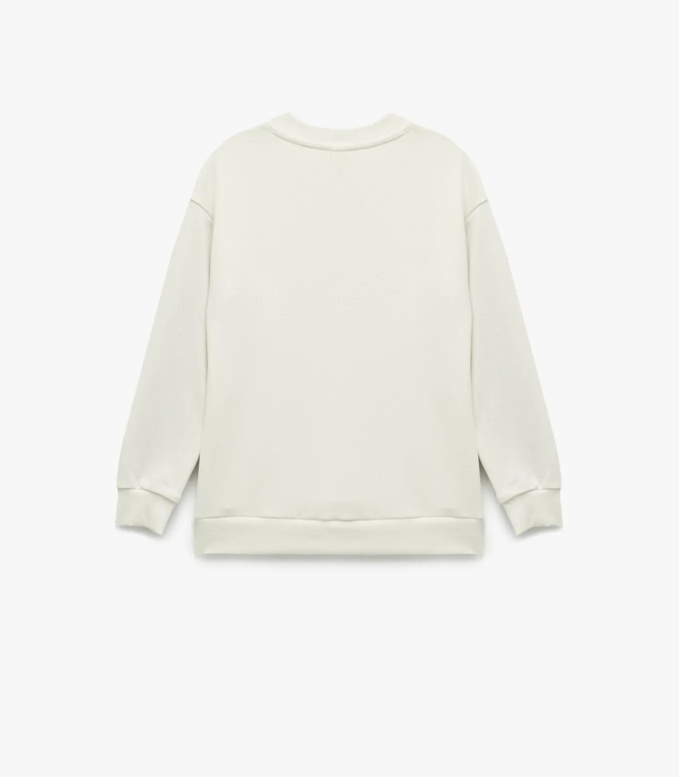 Oversized sweatshirt met print