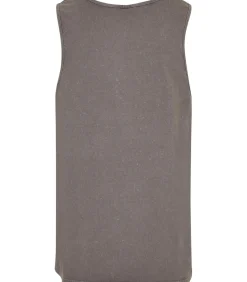 Oversized zuurgewassen tank top