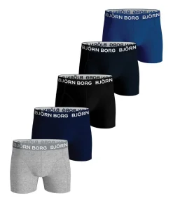 5-Pack jongens boxershorts - Solid