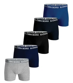 5-Pack jongens boxershorts - Solid