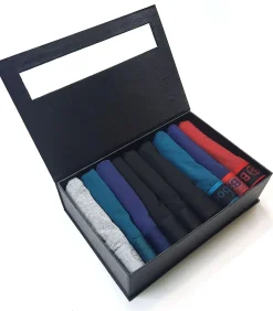 9-pak heren boxershorts bamboe - Rico - Cadeau verpakking multipack heren onderbroeken