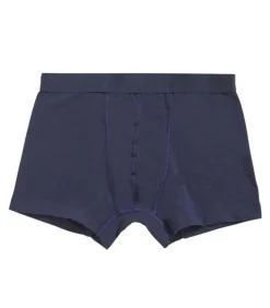 2-pak Jongens boxershorts Organic - Biologisch katoenen kinder onderbroeken - Zwart - Grijs - Donkerblauw