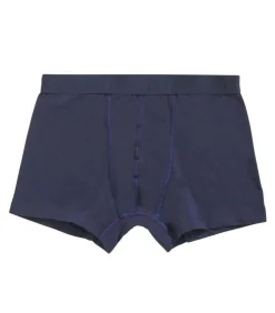 2-pak Jongens boxershorts Organic - Biologisch katoenen kinder onderbroeken - Zwart - Grijs - Donkerblauw