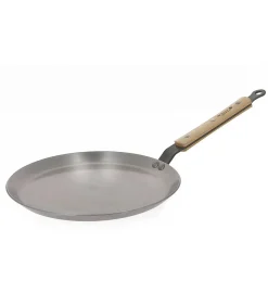 pannenkoekenpan Mineral B Hout - ø 24 cm - zonder antiaanbaklaag