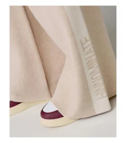 Pantalone In Maglia A Palazzo C/Bande In Contrasto