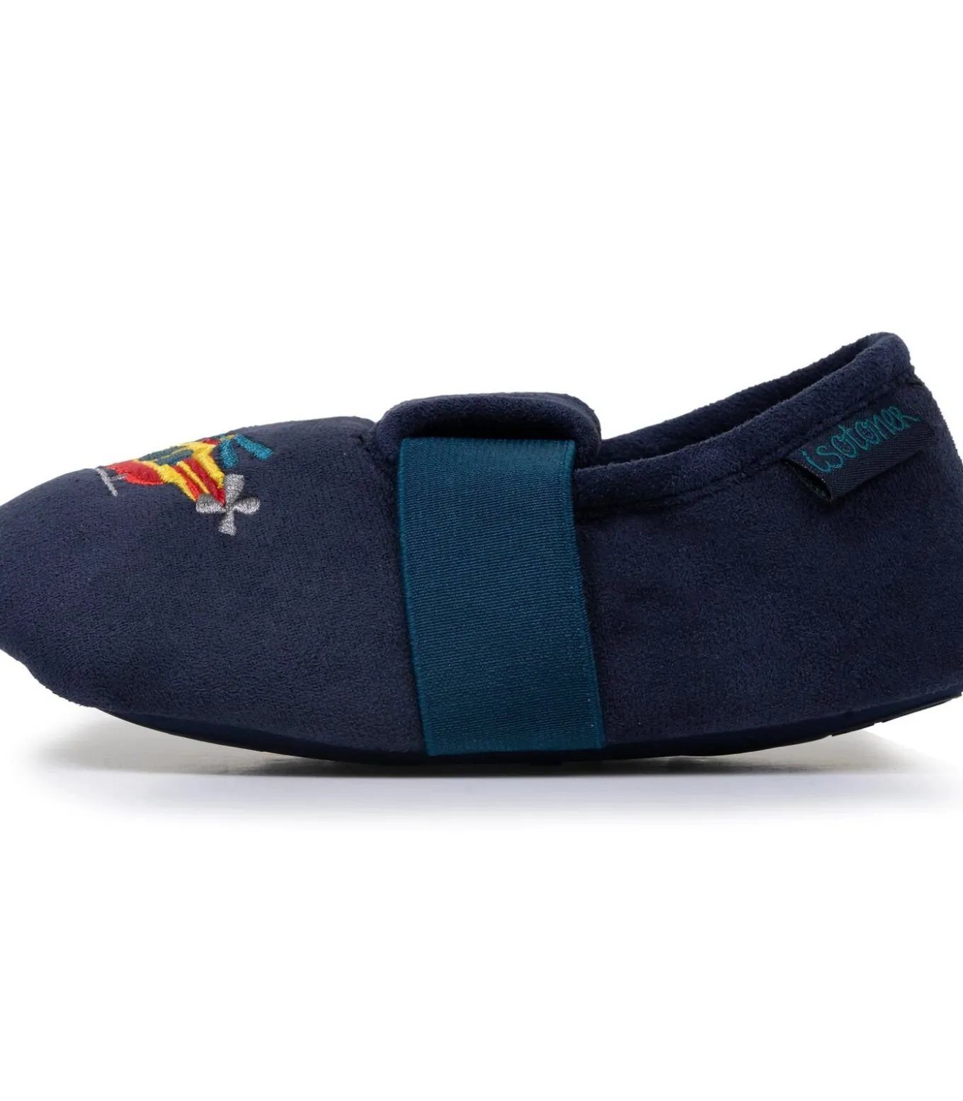 Pantoffels Jongen Brandweerman Navy