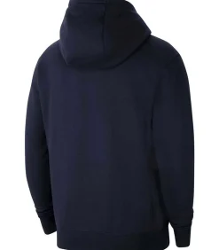 PARK 20 - Trui met kap Met Volledige Ritssluiting - Marineblauw