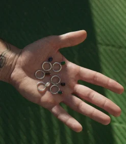 PIERCING CREOOL BAROQUE LAPISLAZULI