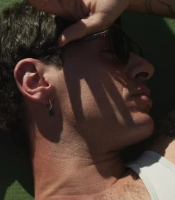 PIERCING CREOOL BAROQUE MALAQUITA