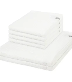 Piquee - 6-delige handdoeken set