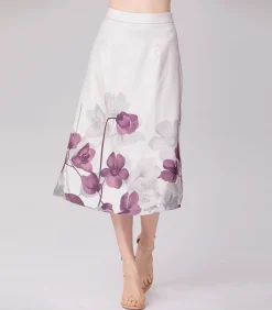 Plaatsing Trapezerok met bloemenprint