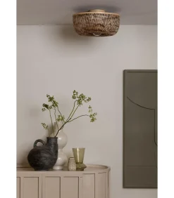 Plafonniere Barbados - Naturel - Ø35cm