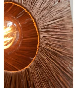 Plafonniere Panama - Bruin - 45x45x5cm