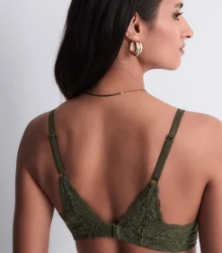 Plunge beha in sjaal model Rosessence