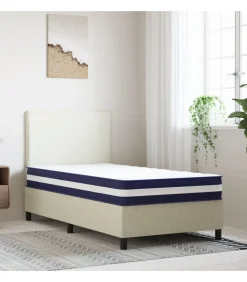 Pocketveringmatras middelhard-hard 90x190 cm Single Size