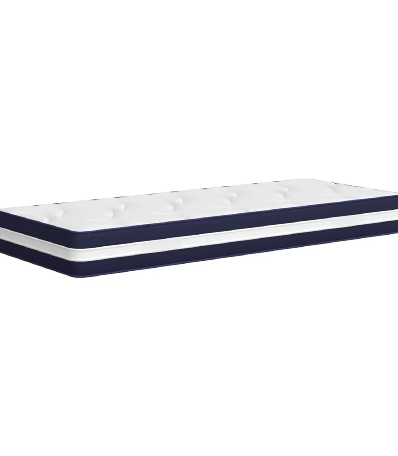 Pocketveringmatras middelhard-hard 90x190 cm Single Size