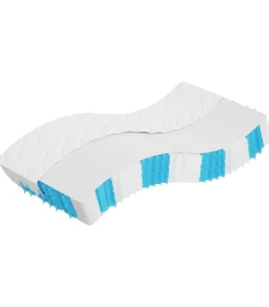 Pocketveringmatras middelhard-hard 100x200 cm