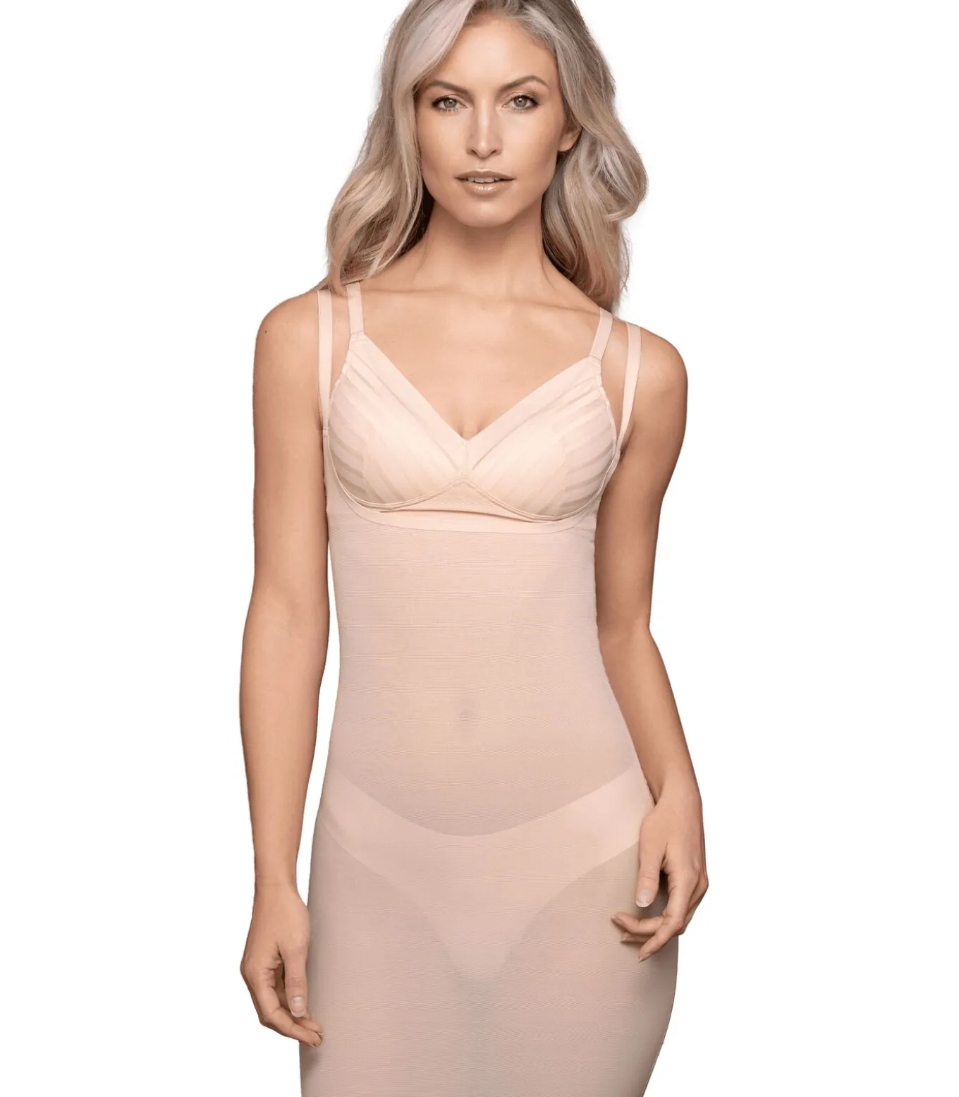 Powermesh Open Buste Jurk