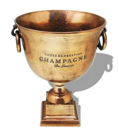 Prijzenbeker champagnekoeler koperbruin