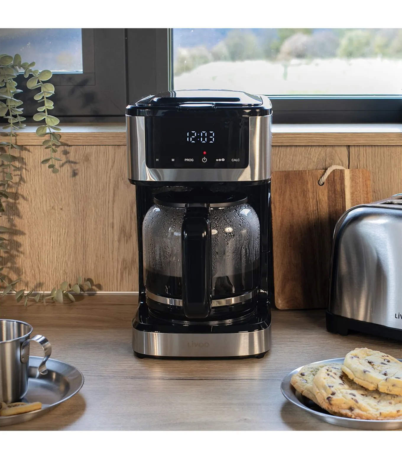 Programmeerbaar elektrisch koffiezetapparaat