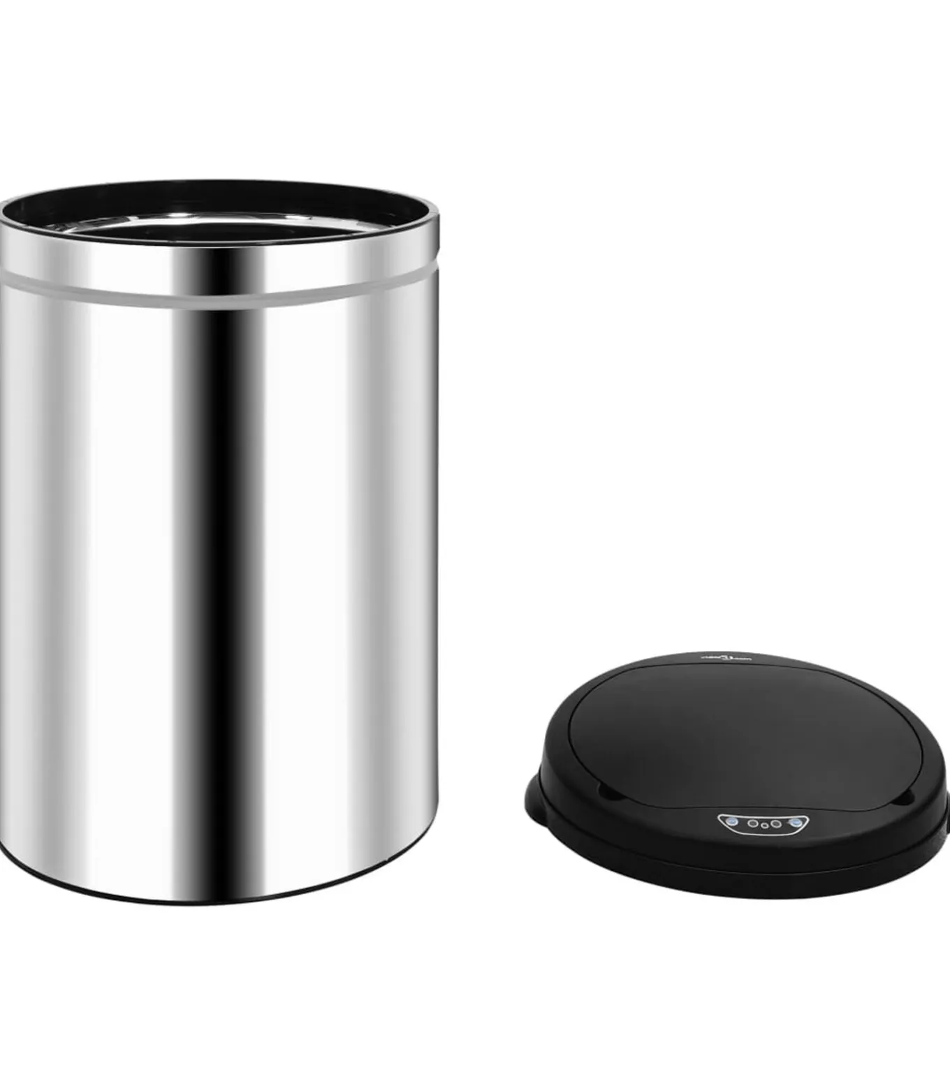 Prullenbak met automatische sensor 30 L roestvrij staal