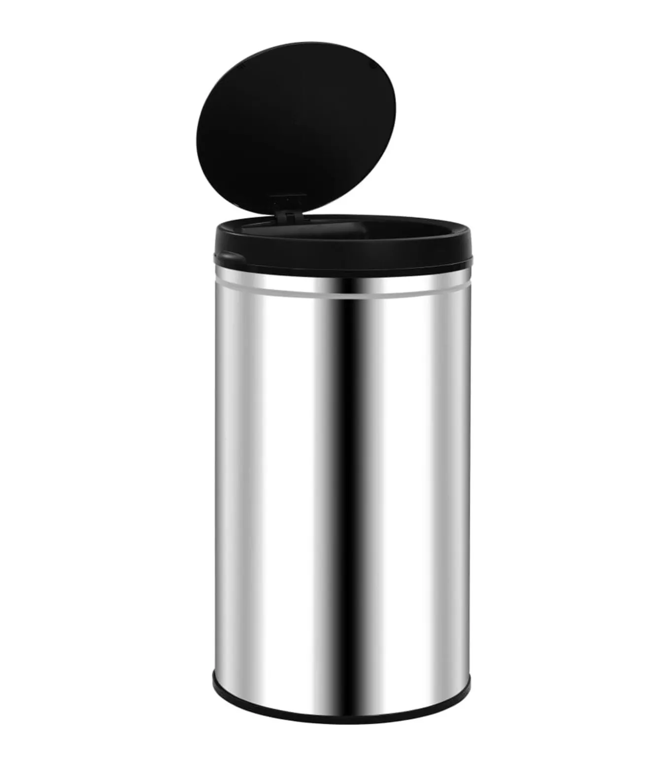 Prullenbak met automatische sensor 60 L roestvrij staal