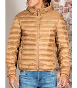 Puffer jacket - dark tate