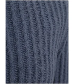 Pullover Boiled Wool Blauw