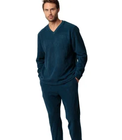 Pyjama broek top lange mouwen Checks Texture