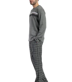 Pyjama broek top lange mouwen Ebony