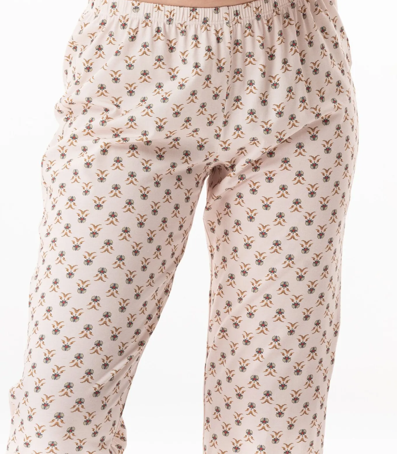 Pyjama met knopen van modal katoen TEA TIME 106