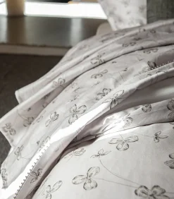 Quatre Feuilles - Laken in katoen satijn met print 270x300cm