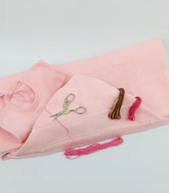 QUEIDA Slabbetje en badcape