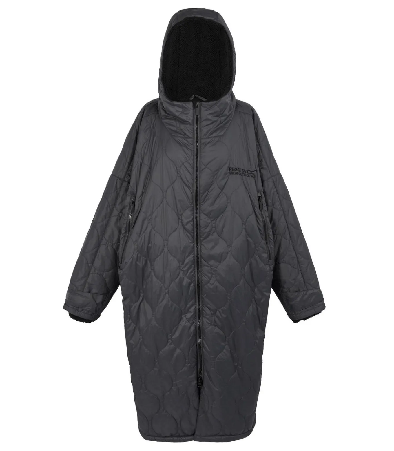 QUILTED - Gi - Donkergrijs