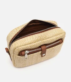 Raffia tas Vrouw Xistu Beige
