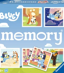 Ravensburger Bluey memory kaartspel - klassiek geheugenspel voor kinderen