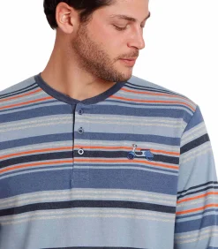 Rayas Vespa Pyjama outfit broek top lange mouwen Style