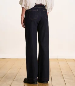 Rechte jeans van biologisch katoen