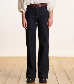 Rechte jeans van biologisch katoen