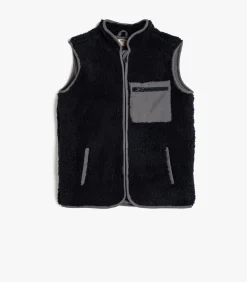 Rechte kraag Puffer Weste Anorak