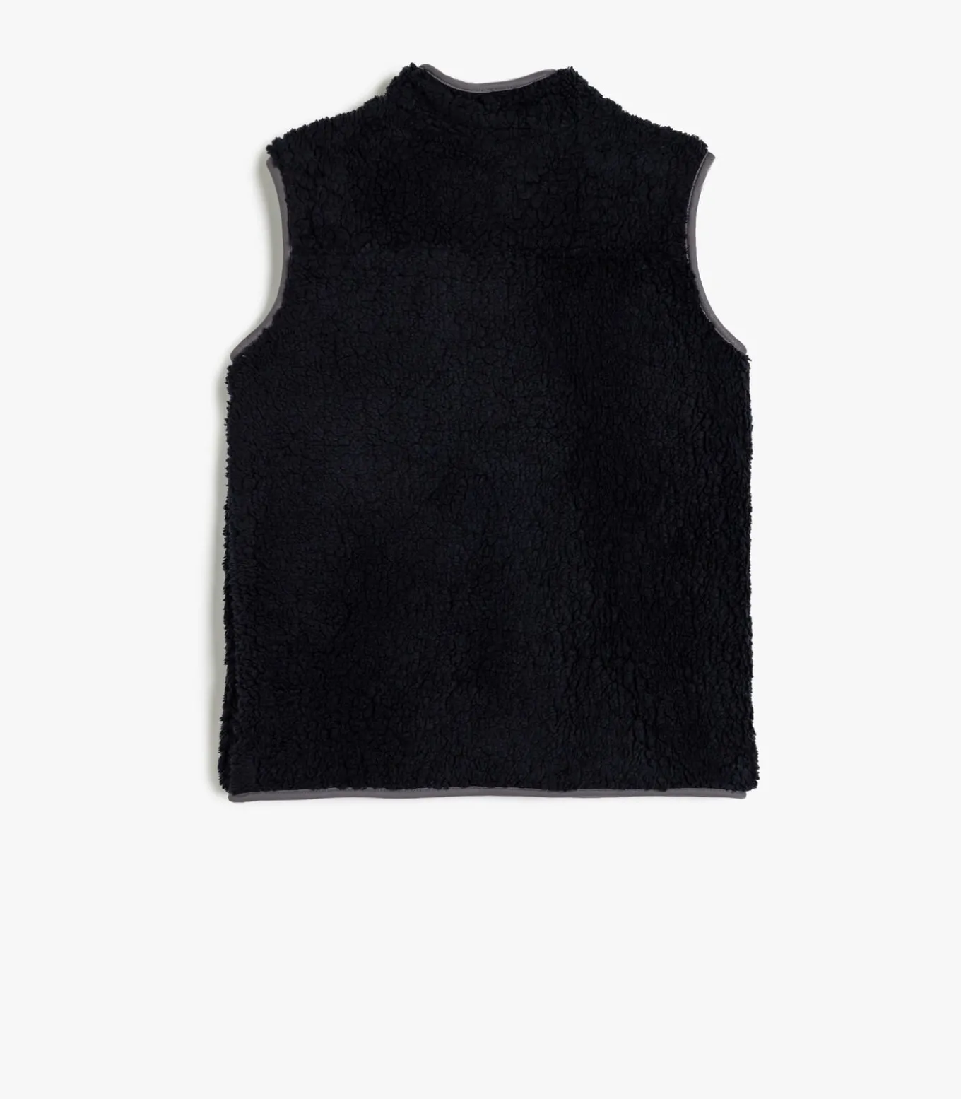 Rechte kraag Puffer Weste Anorak