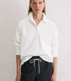 Regular blouse met lange mouwen