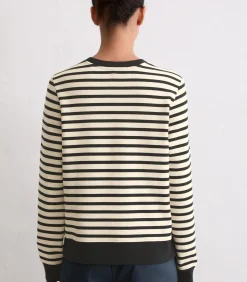 Regular gestreept sweatshirt