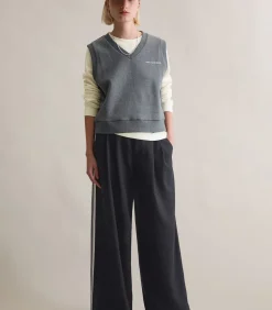 Regular sweat-trui in college-stijl