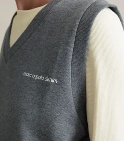 Regular sweat-trui in college-stijl