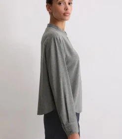 Relaxte cropped blouse