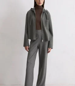 Relaxte jersey hoodie