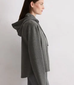 Relaxte jersey hoodie