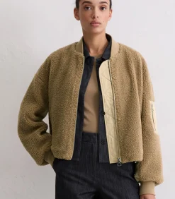 Relaxte teddy blouson